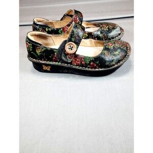Alegria Women Paloma Floral Mary Jane Comfort Clogs Mule Nurse Shoes 37/US 6.5**